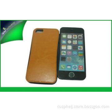 A-grade Sticker Smart Phoone Protective PU Leather Case For